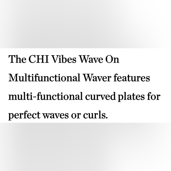 CHI Multifunctional Waver/Hot Took for curls or waves - Picture 9 of 9